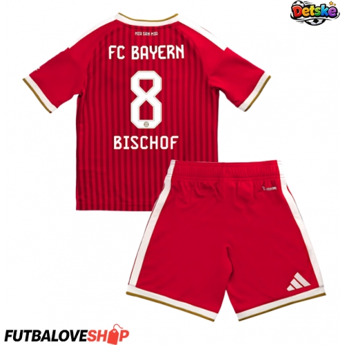 Dres Bayern Munich Tom Bischof #8 Domáci pre deti 2026-27 Krátky Rukáv (+ trenírky)